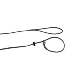 Alac Utstillingskobbel Lær Retriever Ring med stopp 6mm x 160cm