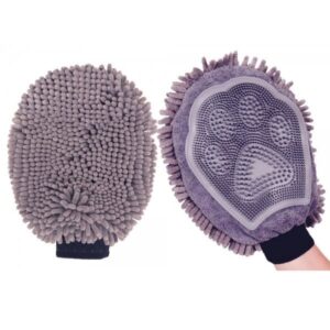 DGS Dirty Dog Grooming Glove Tรธrkehanske 25x18CM