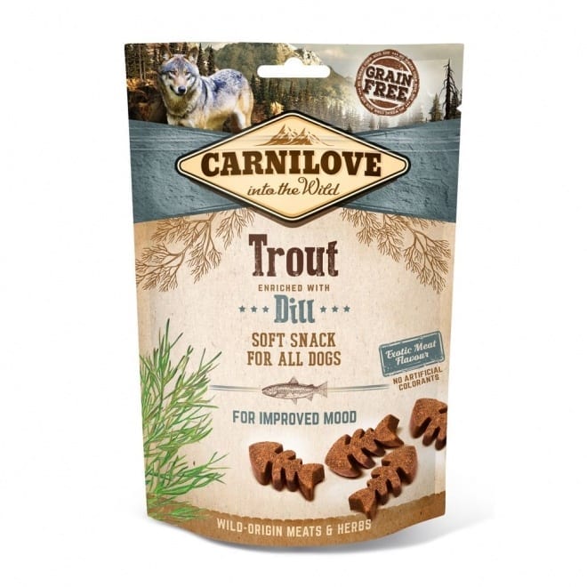 Carnilove Soft Snack Trout Godbiter 200 g