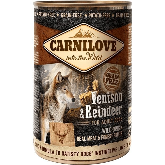 Carnilove Boksmat Våtfôr Hund (5 smaker) 400 g - 400 gr. hjort og reindyr