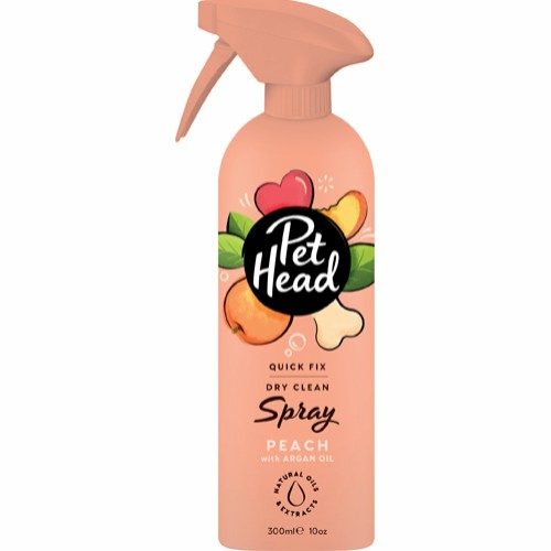pet head quick fix dry clean spray tørrsjampo tørrshampoo