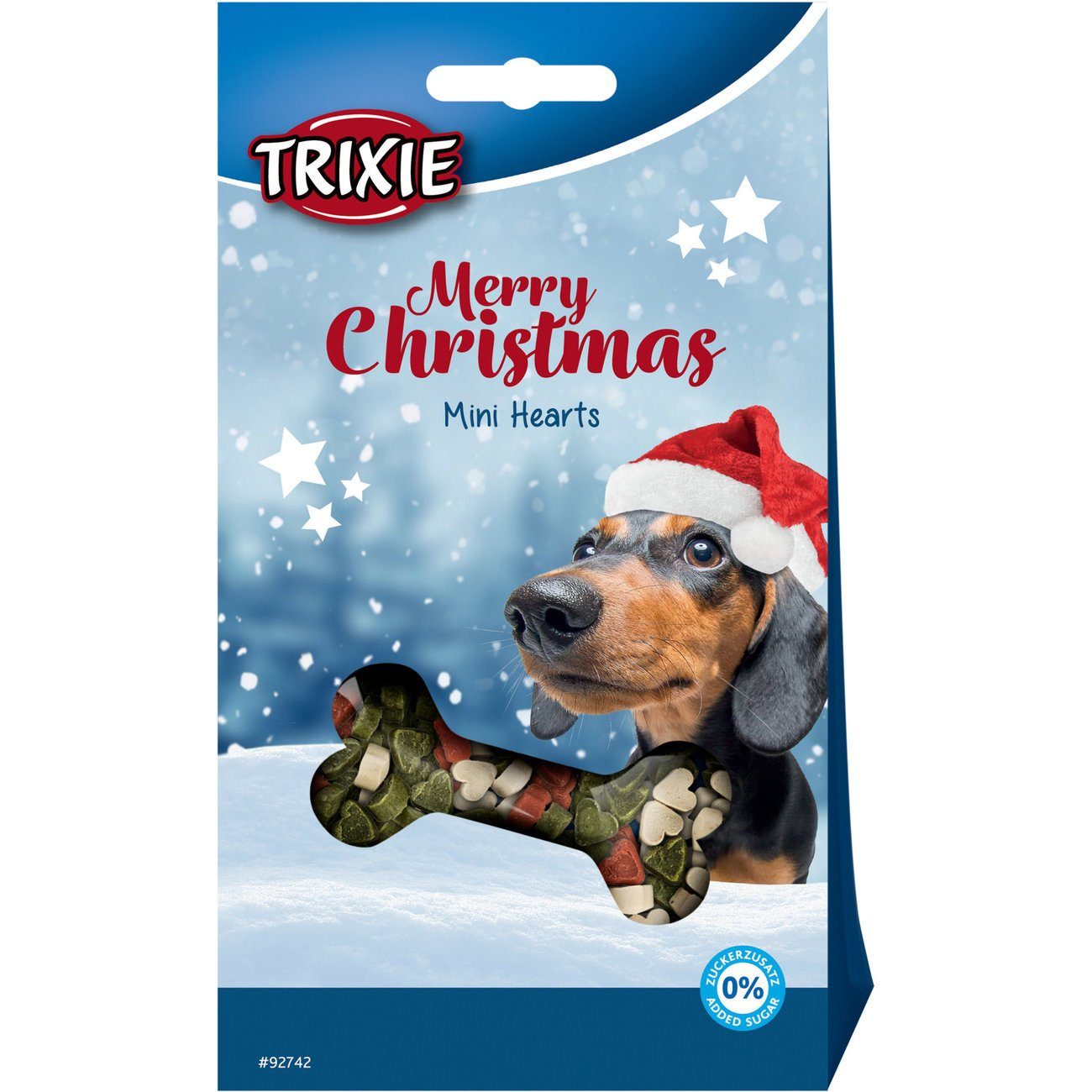 Trixie Xmas Minihjerter Hundesnacks Julegodbiter