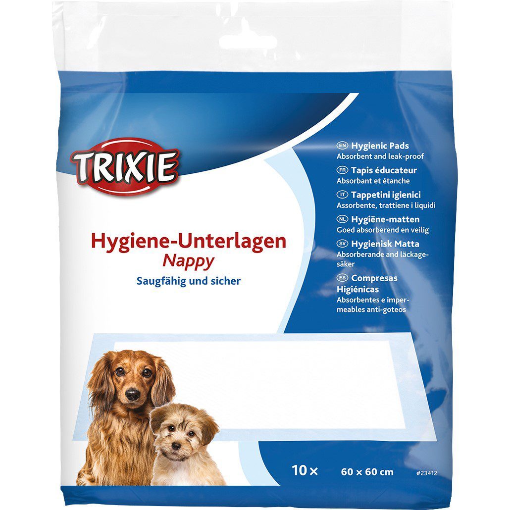 Trixie Valpeunderlag Tisseunderlag, Puppy Hygiene Pad Nappy - 60x60cm