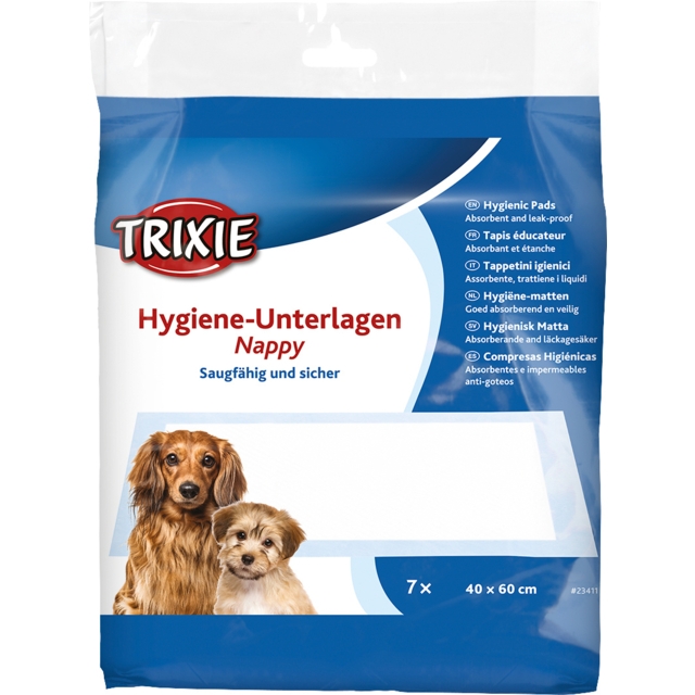 Trixie Valpeunderlag Tisseunderlag, Puppy Hygiene Pad Nappy - 40x60cm