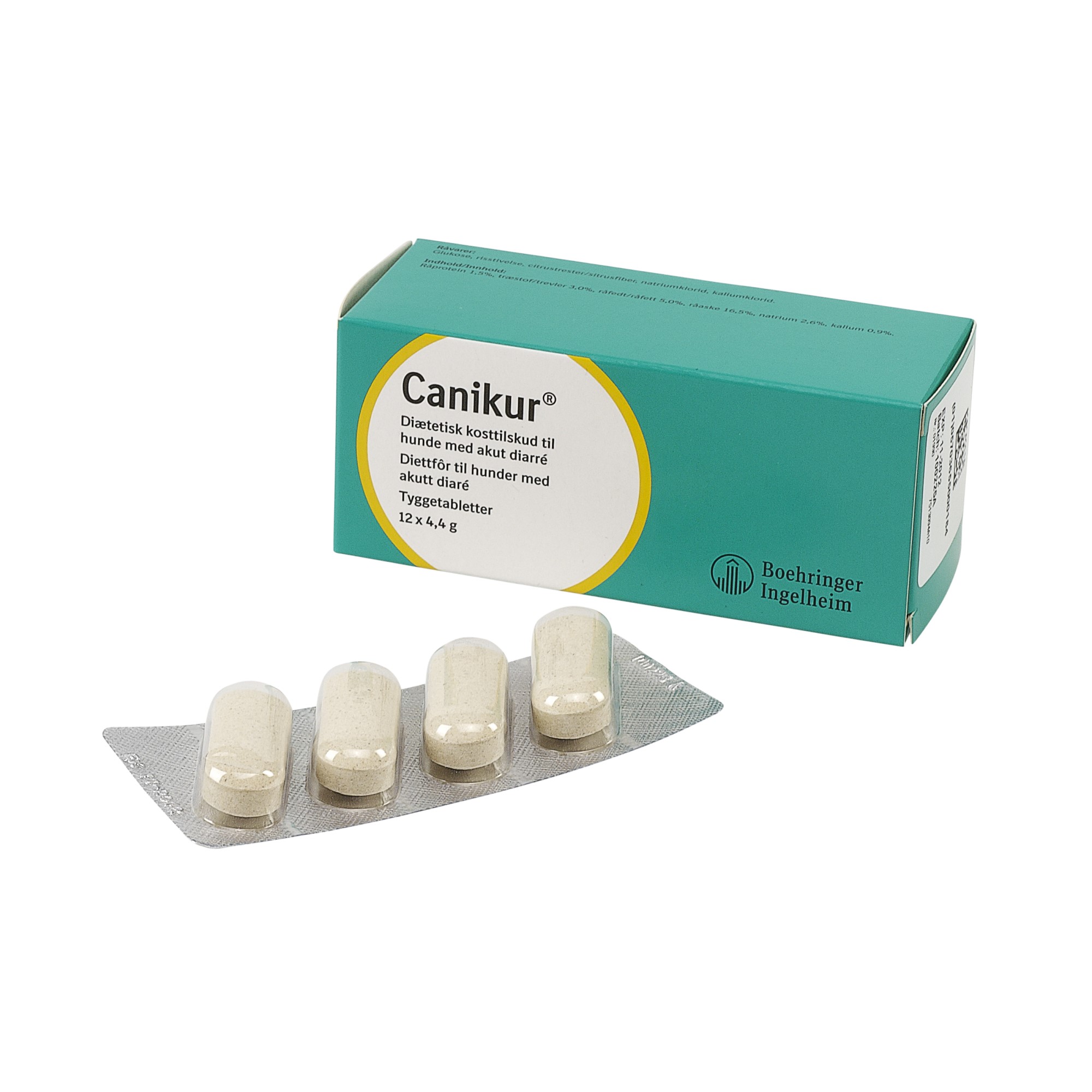 Canikur Pro Tarmregulering Pasta-Tabletter