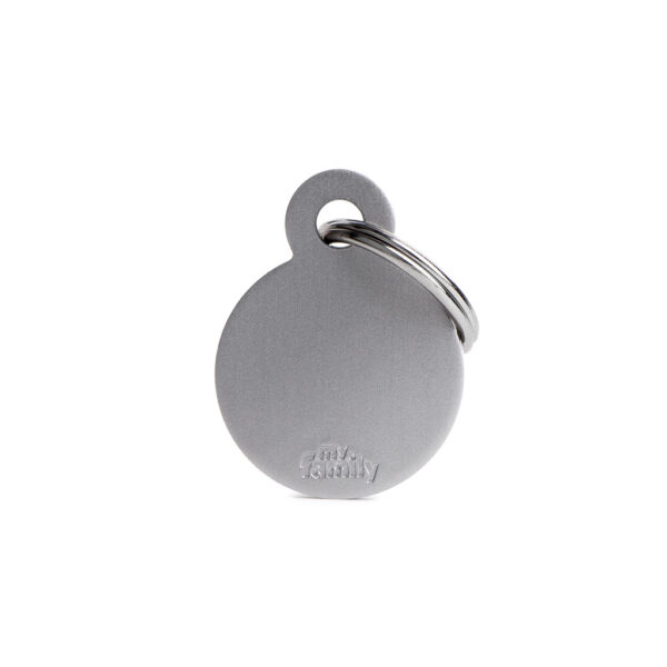 Myfamily Basic Sirkel ID tag aluminium