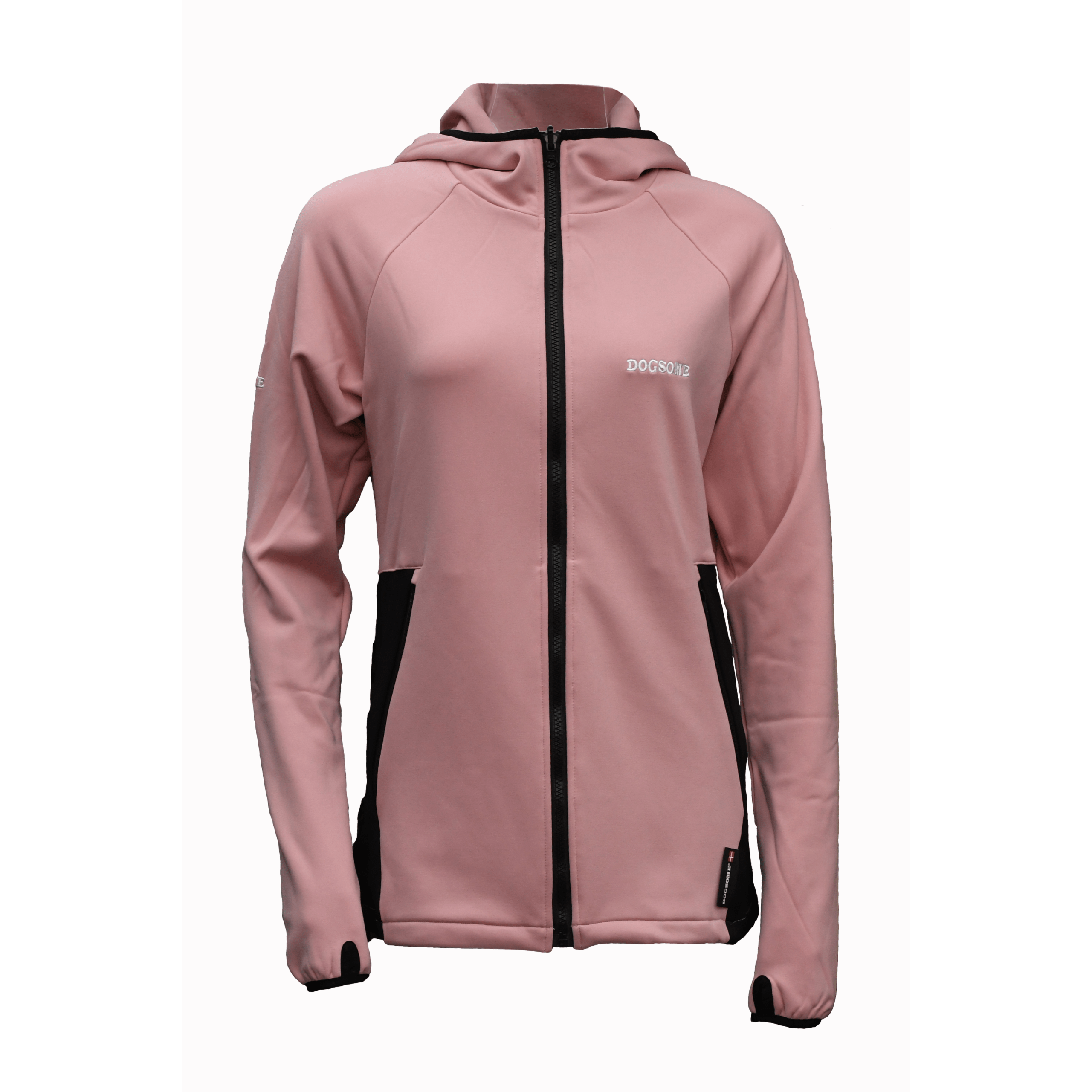 Dogsome Tricker Stretch Hoodie Unisex - Large - Rosa