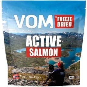 Vom og Hundemat frysetørket Active med laks 400g