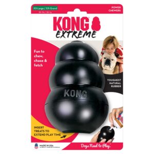 KONG Extreme Aktivitetsleke Sort XXL