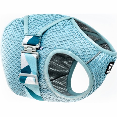 Hurtta Cooling Wrap - Kjølevest til hund - XS (x) - lys blå
